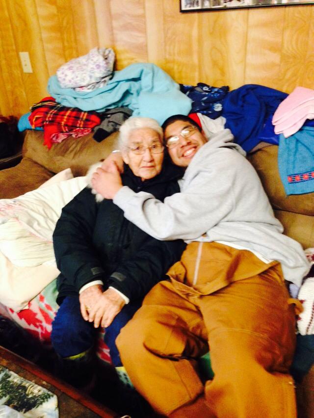 Eugene and grandma annie